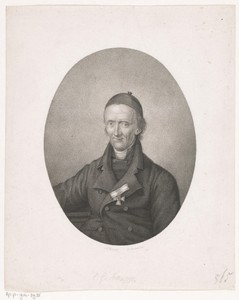 Portret van Georg Christian Knapp