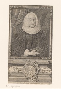 Portret van Georg Clemens von Finckh