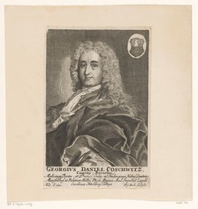Portret van Georg Daniel II Coschwitz