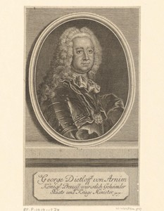 Portret van Georg Dietloff von Arnim