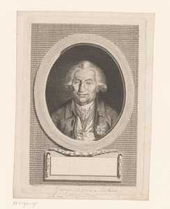 Portret van Georg Ernst von Holtzendorff