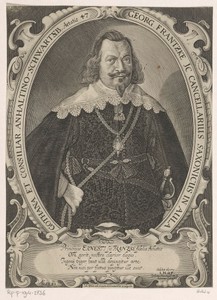 Portret van Georg Frantzke op 47-jarige leeftijd