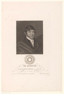 Portret van Georg Friedrich König