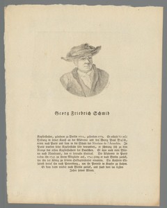 Portret van Georg Friedrich Schmidt