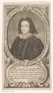 Portret van Georg Friedrich Schnaderbach