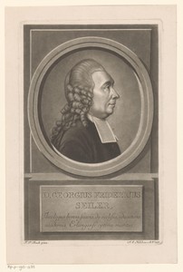 Portret van Georg Friedrich Seiler