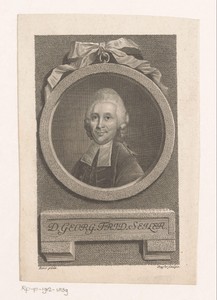 Portret van Georg Friedrich Seiler