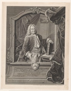 Portret van Georg Gottlob Richter