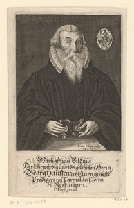 Portret van Georg Hauff