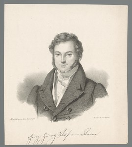 Portret van Georg Heinrich Wolf von Arnim