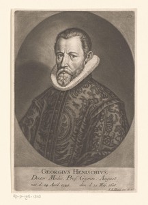 Portret van Georg Henisch