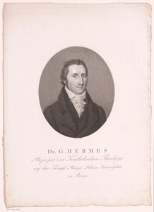 Portret van Georg Hermes