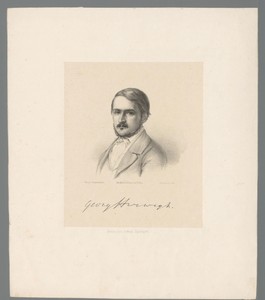 Portret van Georg Herwegh