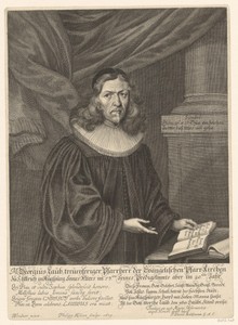 Portret van Georg Laub op 53-jarige leeftijd