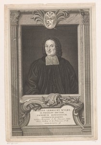 Portret van Georg Lebrecht Wilke