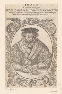 Portret van Georg Liebler