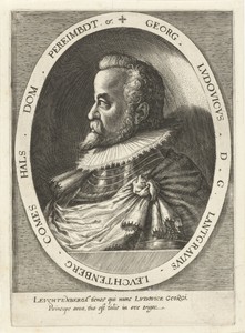 Portret van Georg Ludwig graaf van Leuchtenberg