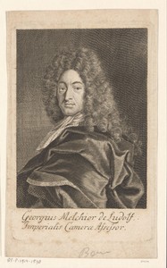 Portret van Georg Melchior von Ludolf