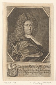 Portret van Georg Melchior von Ludolf