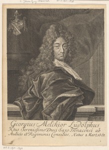 Portret van Georg Melchior von Ludolf