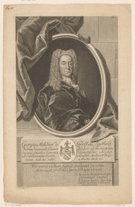 Portret van Georg Melchior von Ludolf