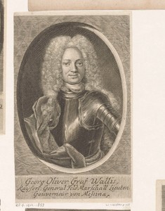 Portret van Georg Oliver, Reichsgraf von Wallis