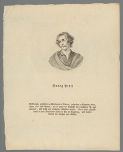Portret van Georg Petel