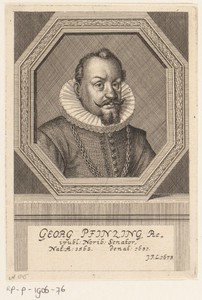 Portret van Georg Pfintzing von Hefenfeld