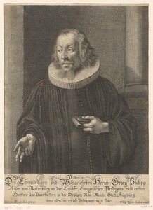 Portret van Georg Philipp Ris