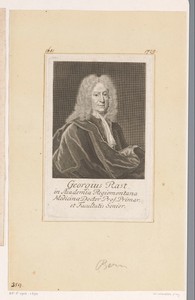 Portret van Georg Rast