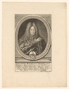 Portret van Georg Reichard Hammer