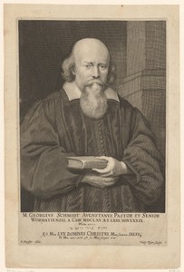Portret van Georg Schmidt