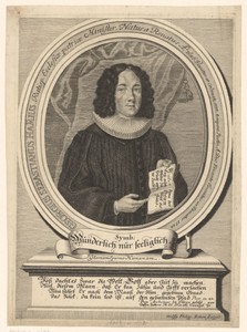 Portret van Georg Sebastian Hamm