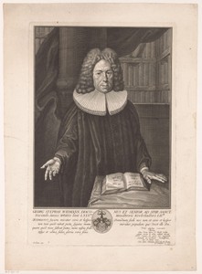 Portret van Georg Stephan Widmann