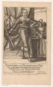 Portret van Georg von Braunschweig-Lüneburg