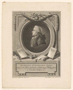 Portret van Georg Wilhelm Zapf