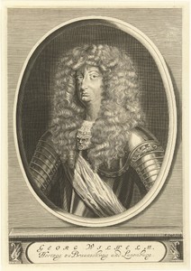 Portret van Georg Willem hertog van Brunswijk-Lüneburg