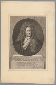 Portret van Georg Wolfgang Wedel