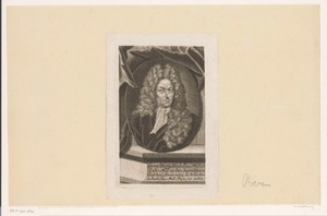 Portret van Georg Wolfgang Wedel
