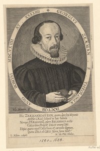 Portret van Georg Zeämann op 38-jarige leeftijd