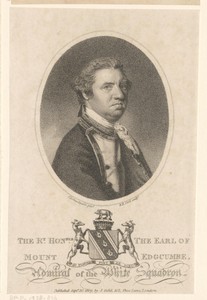 Portret van George Edgcumbe