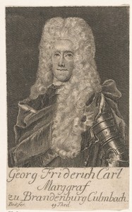 Portret van George Friedrich Karl van Brandenburg