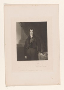 Portret van George Hamilton-Gordon