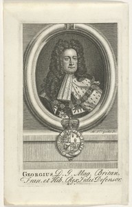 Portret van George I