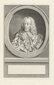 Portret van George II Augustus, koning van Engeland