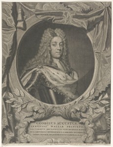 Portret van George II van Engeland als prins van Wales