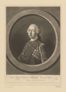 Portret van George III, koning van het Verenigd Koninkrijk