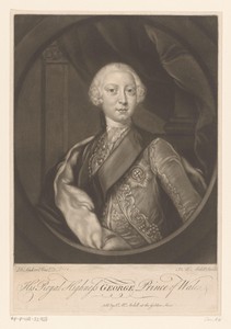 Portret van George III van het Verenigd Koninkrijk