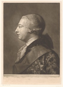 Portret van George III van het Verenigd Koninkrijk