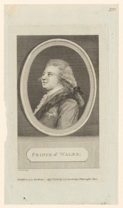 Portret van George IV, koning van het Verenigd Koninkrijk